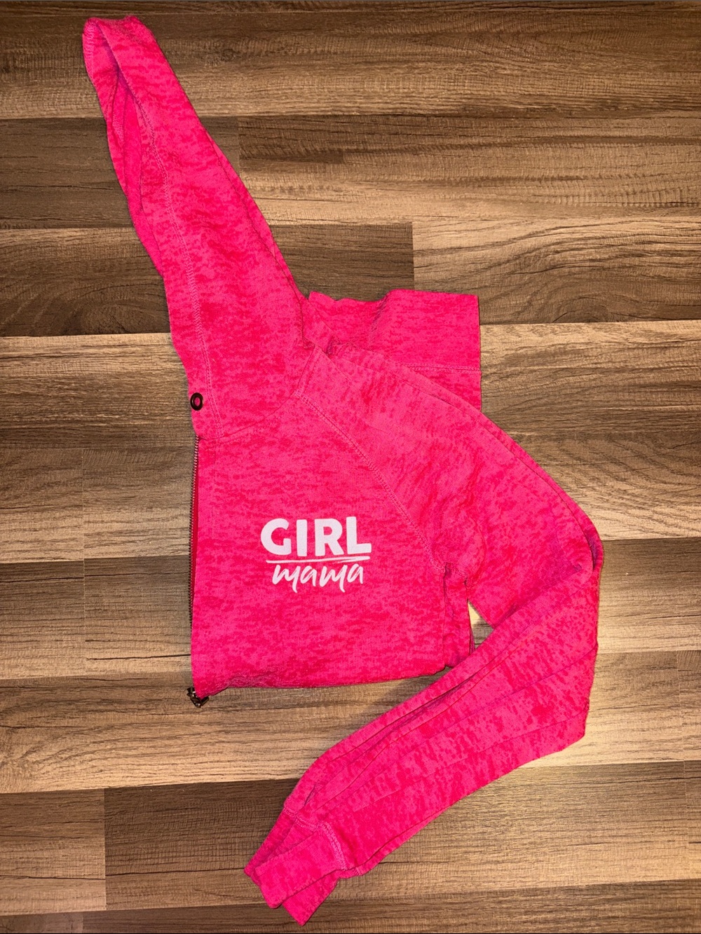 Hot Pink "GIRL mama" Hoodie